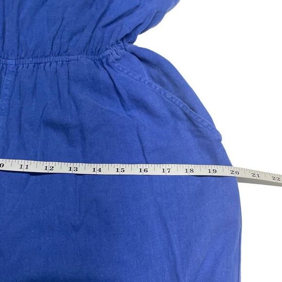 Universal Thread Blue Garment Dyed Cutout Jumpsuit MI0026 - Picture 6 of 9